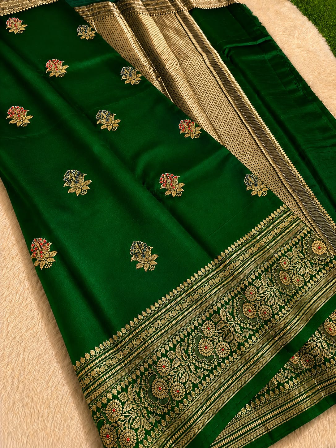 Raw Mango Premium Katan Silk Saree