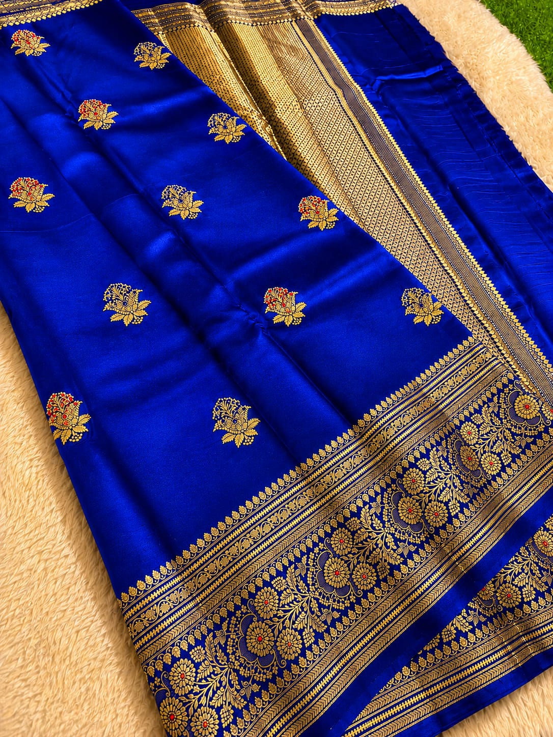 Raw Mango Premium Katan Silk Saree