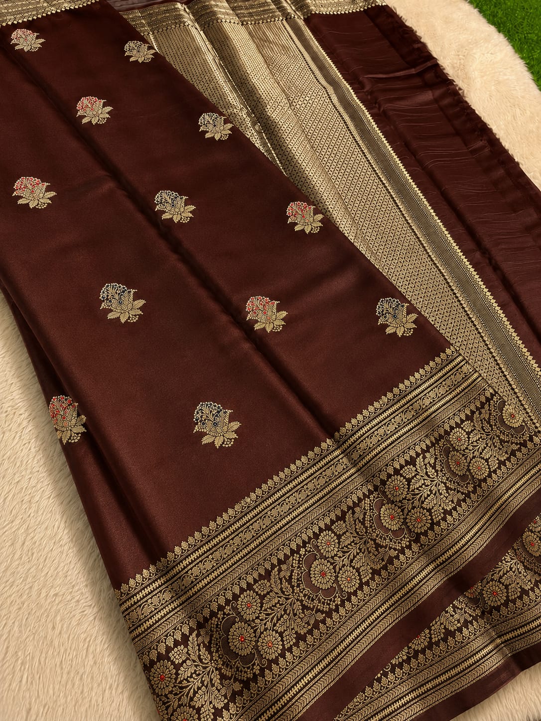 Raw Mango Premium Katan Silk Saree