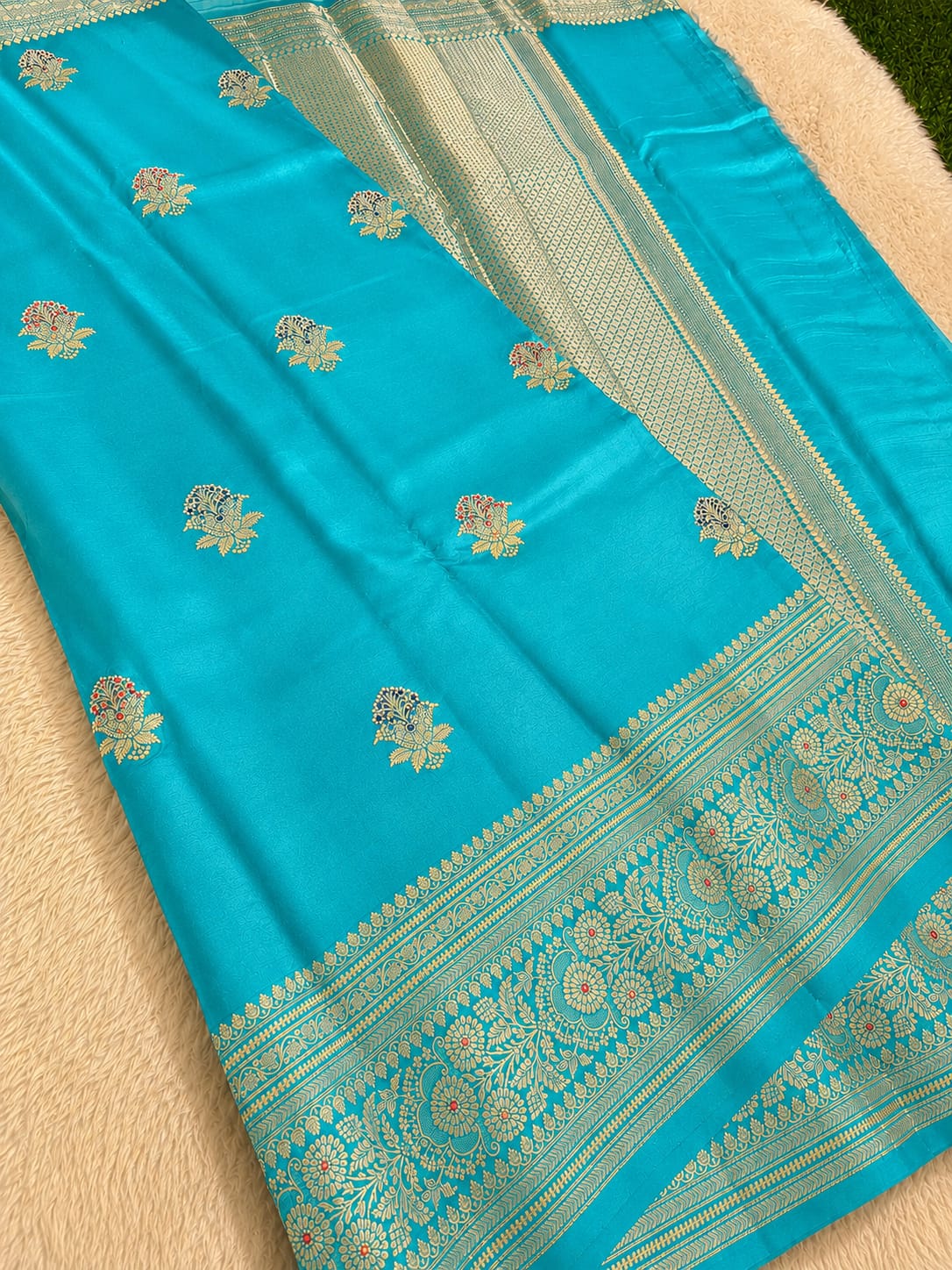Raw Mango Premium Katan Silk Saree
