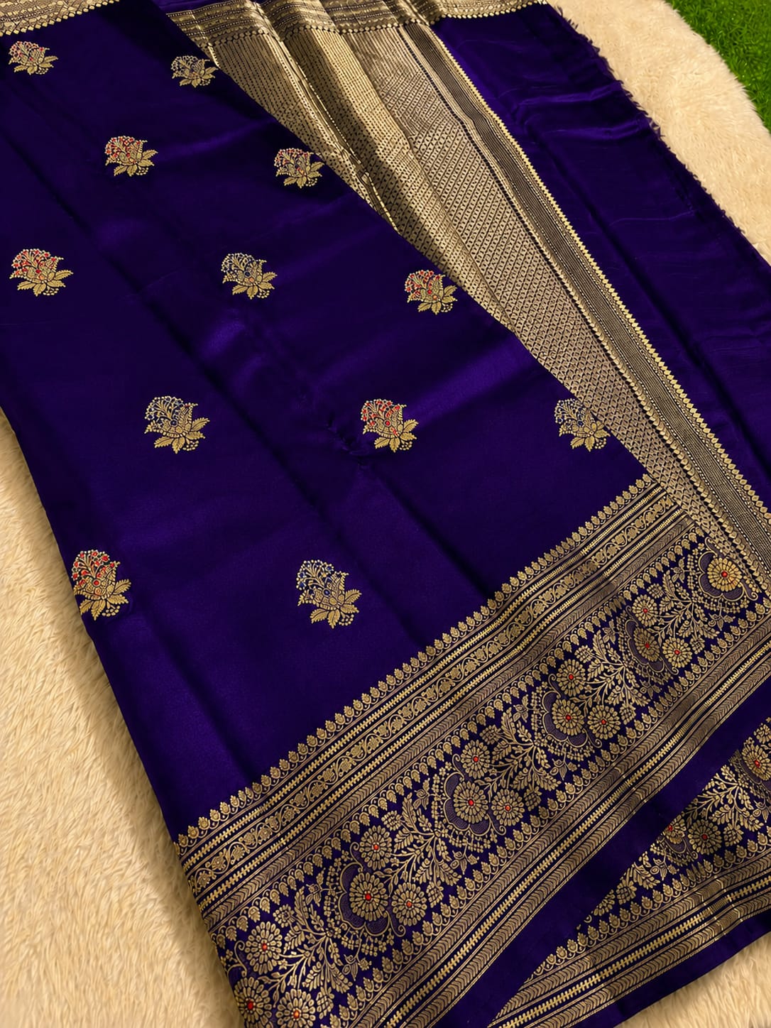 Raw Mango Premium Katan Silk Saree