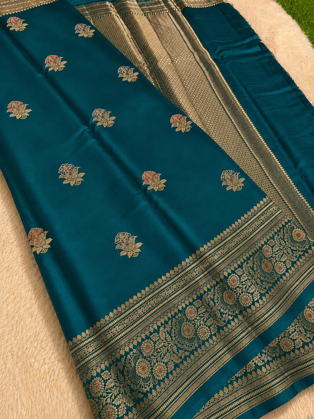 Raw Mango Premium Katan Silk Saree