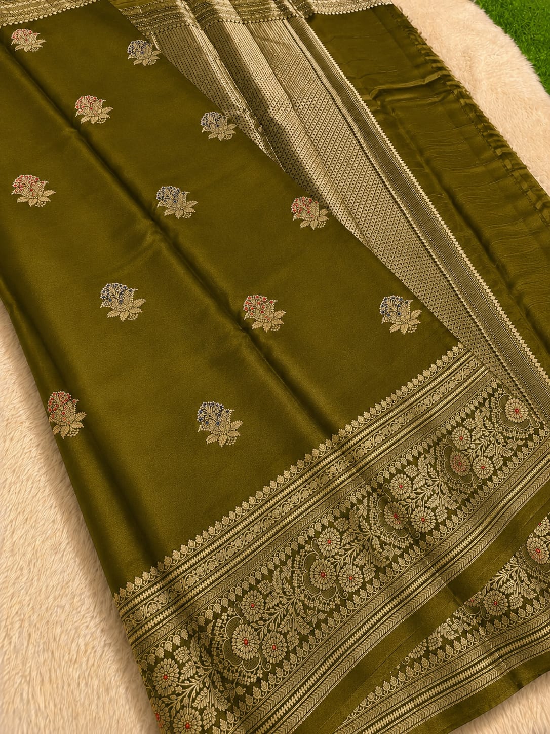 Raw Mango Premium Katan Silk Saree