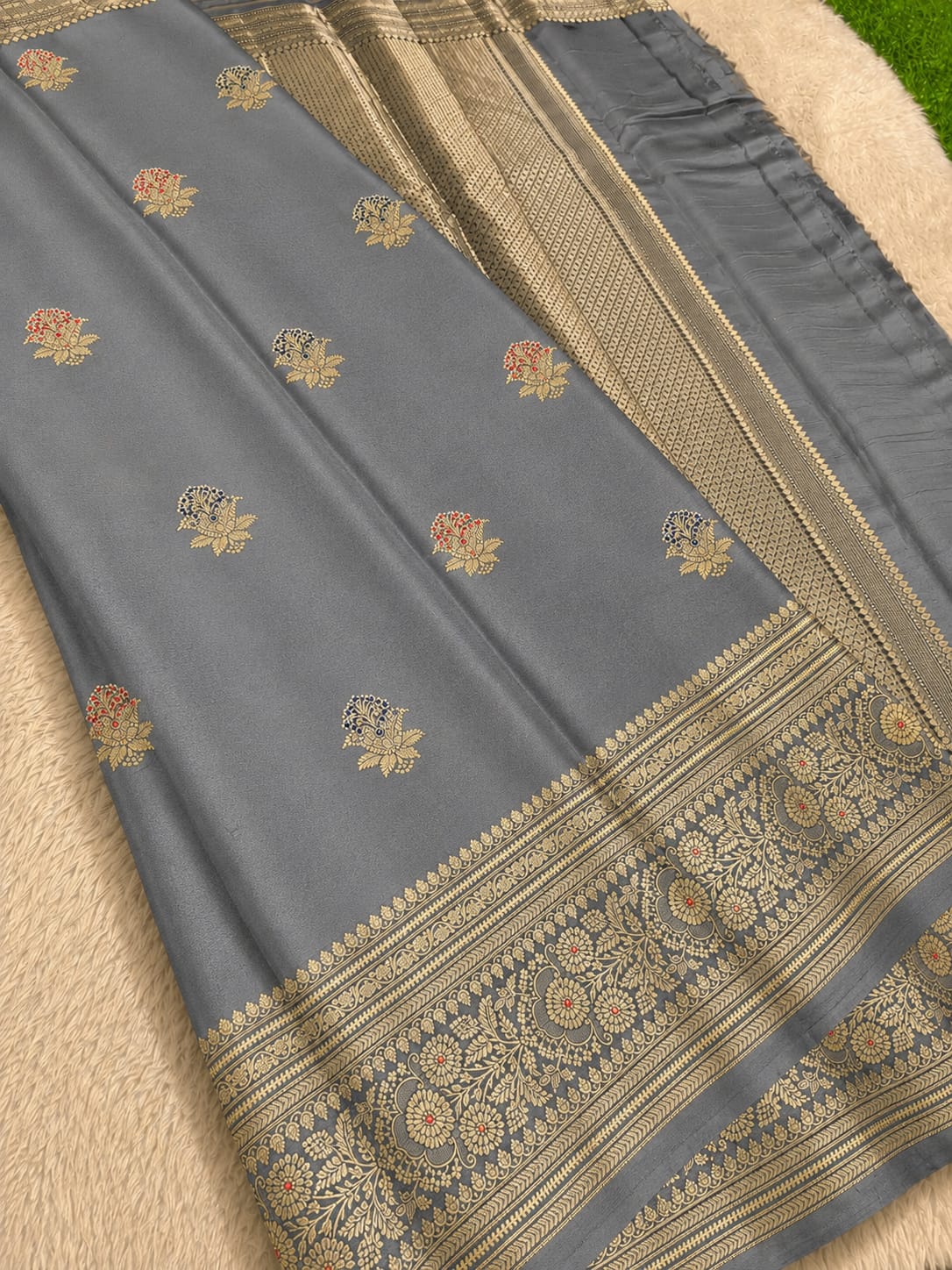 Raw Mango Premium Katan Silk Saree