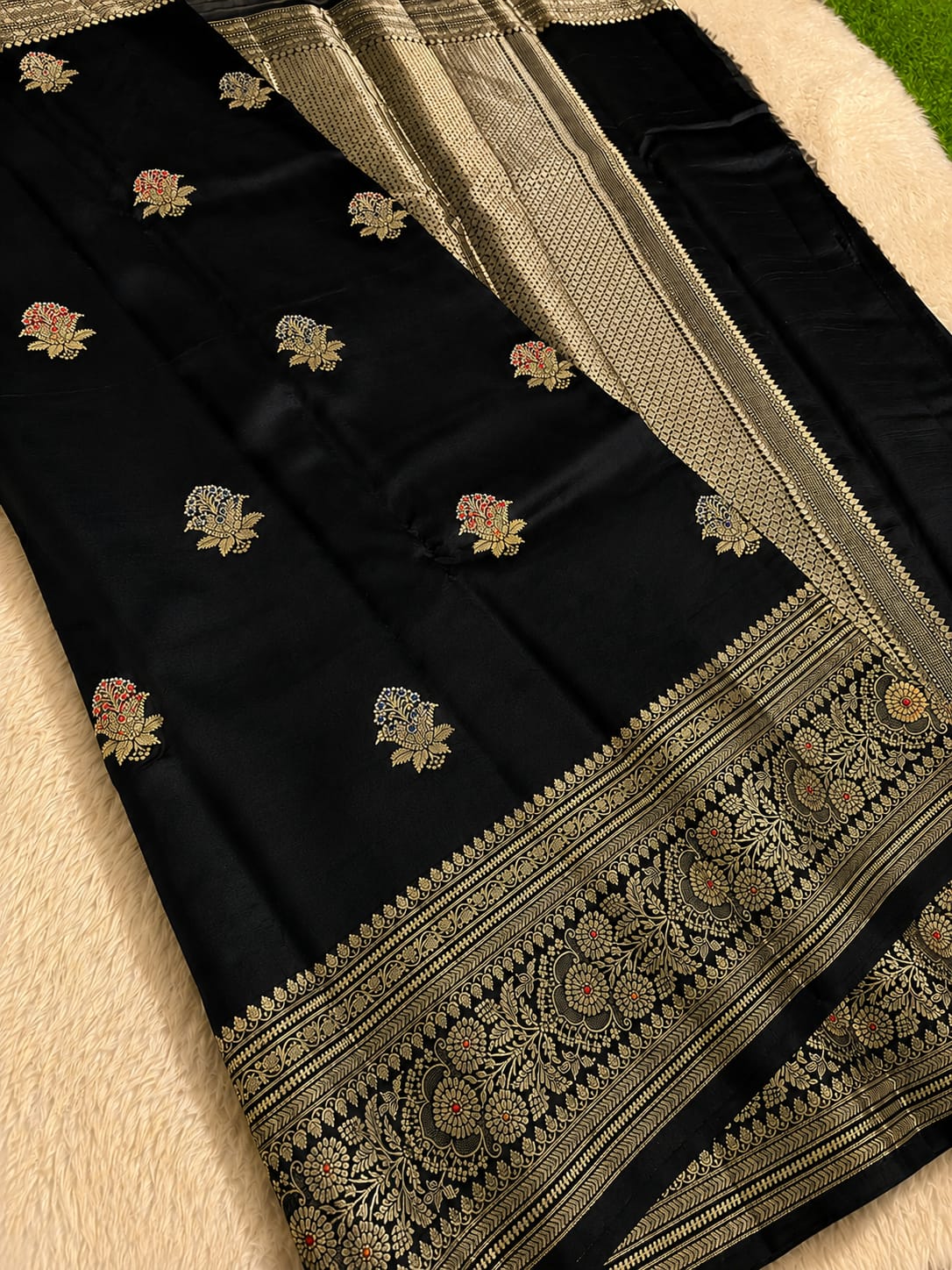 Raw Mango Premium Katan Silk Saree