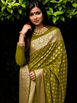 Premium Georgette Silk Saree