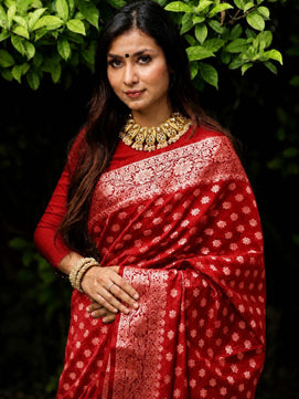 Premium Georgette Silk Saree