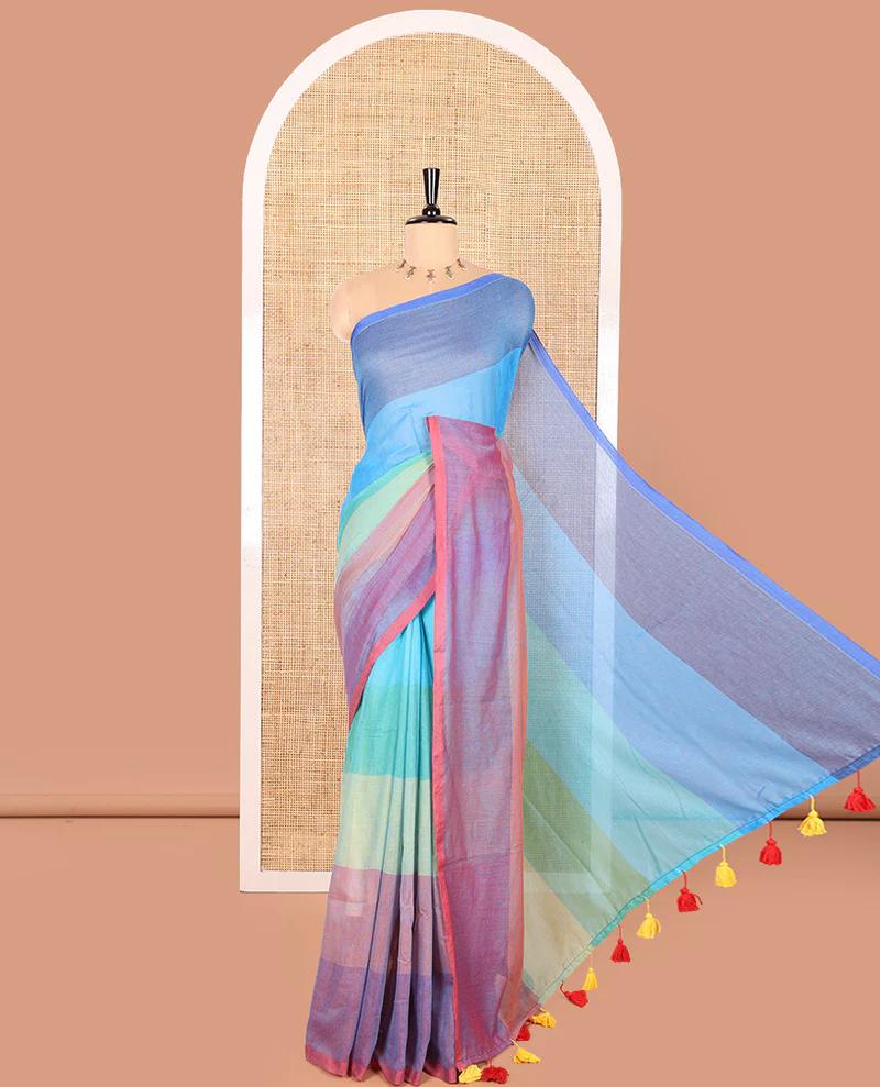 Mulmul Cotton Saree