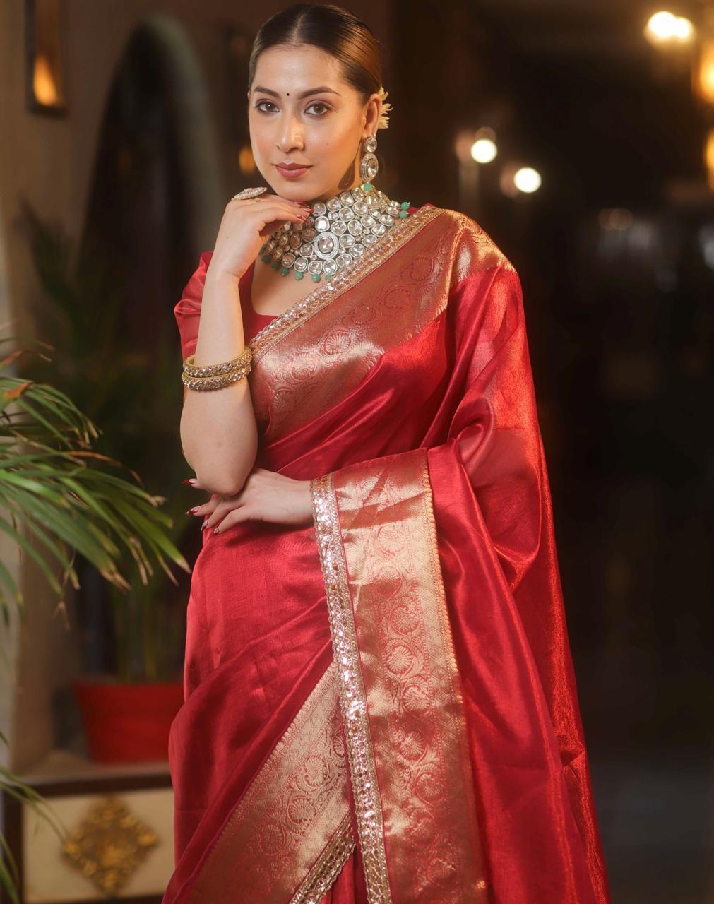 Tissue Silk Saree