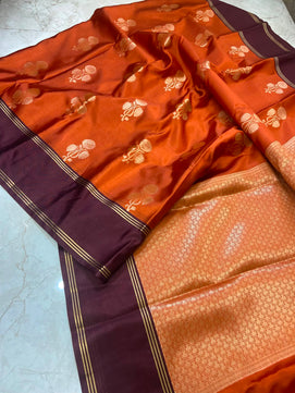 Soft Katan Silk Saree