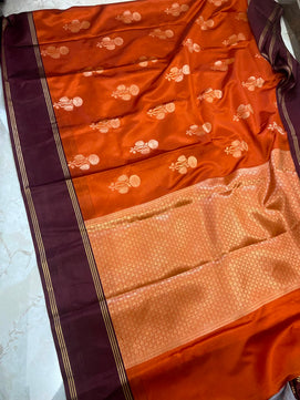 Soft Katan Silk Saree