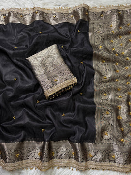 Tissue Ghungru Saree