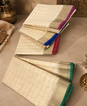 Mangalagiri Cotton Silk Saree