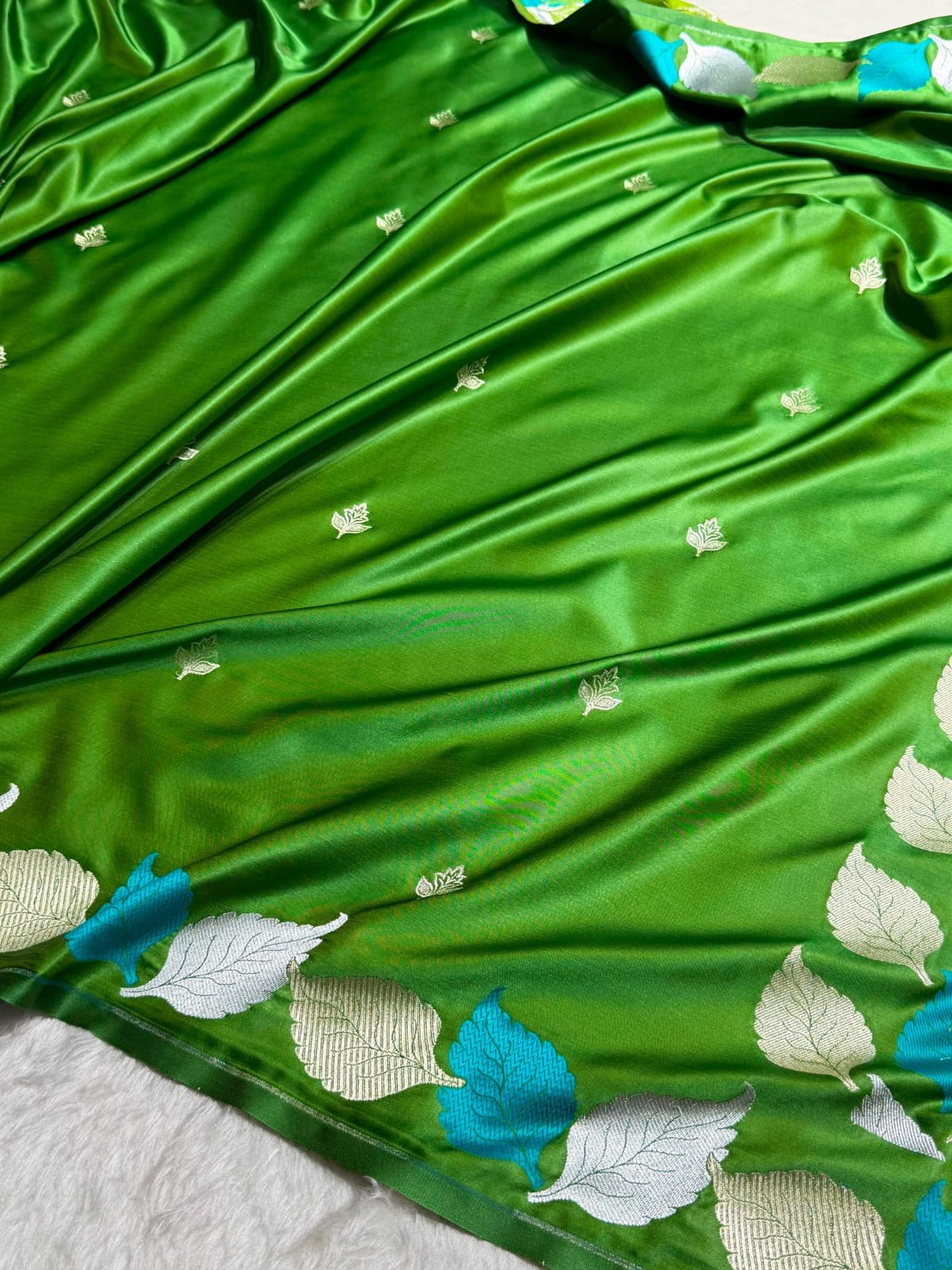Mashru Katan Silk Saree