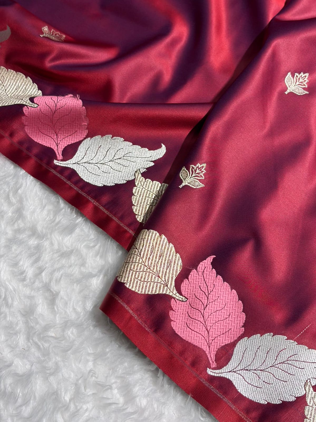 Mashru Katan Silk Saree