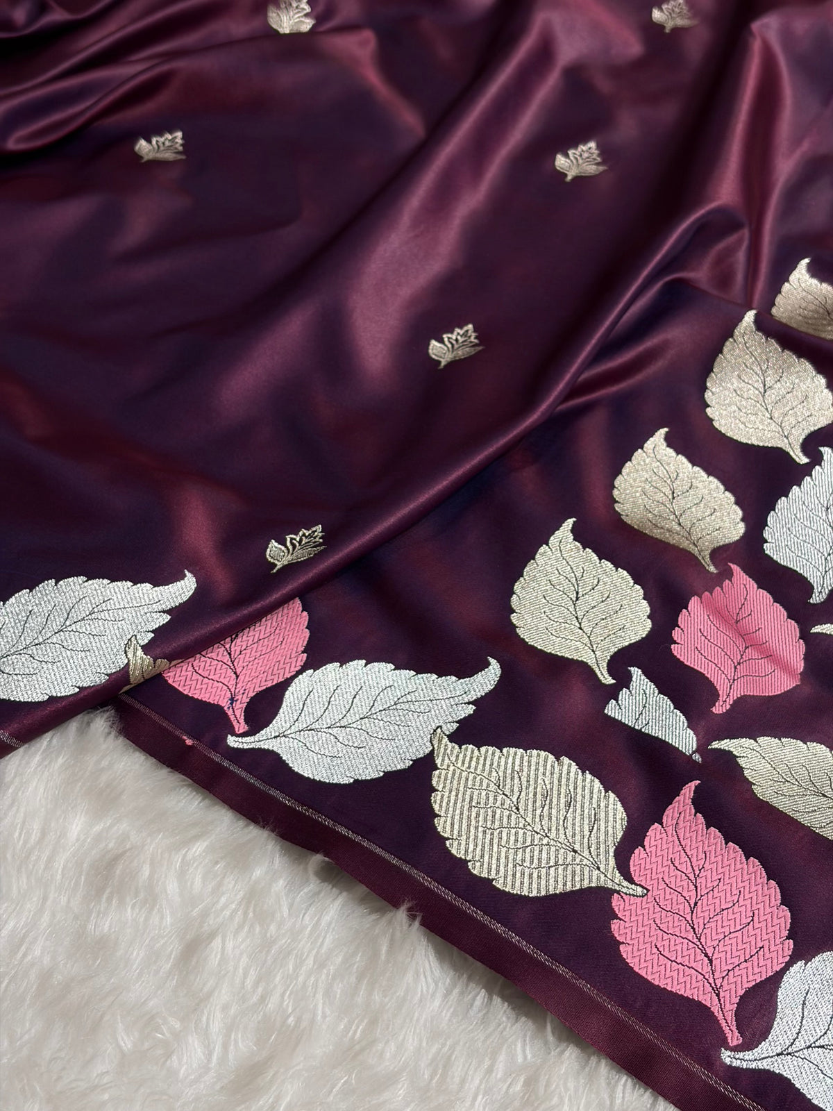 Mashru Katan Silk Saree