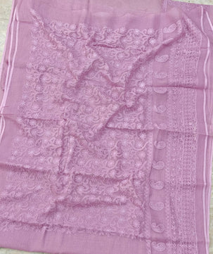 Pure Cotton Kota Saree with Embroidery Work
