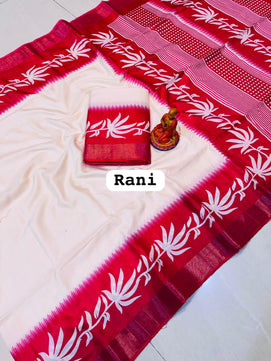 Premium Super Soft Matka Silk Saree