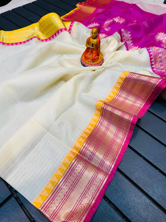 New Exclusive Cotton Kota Saree
