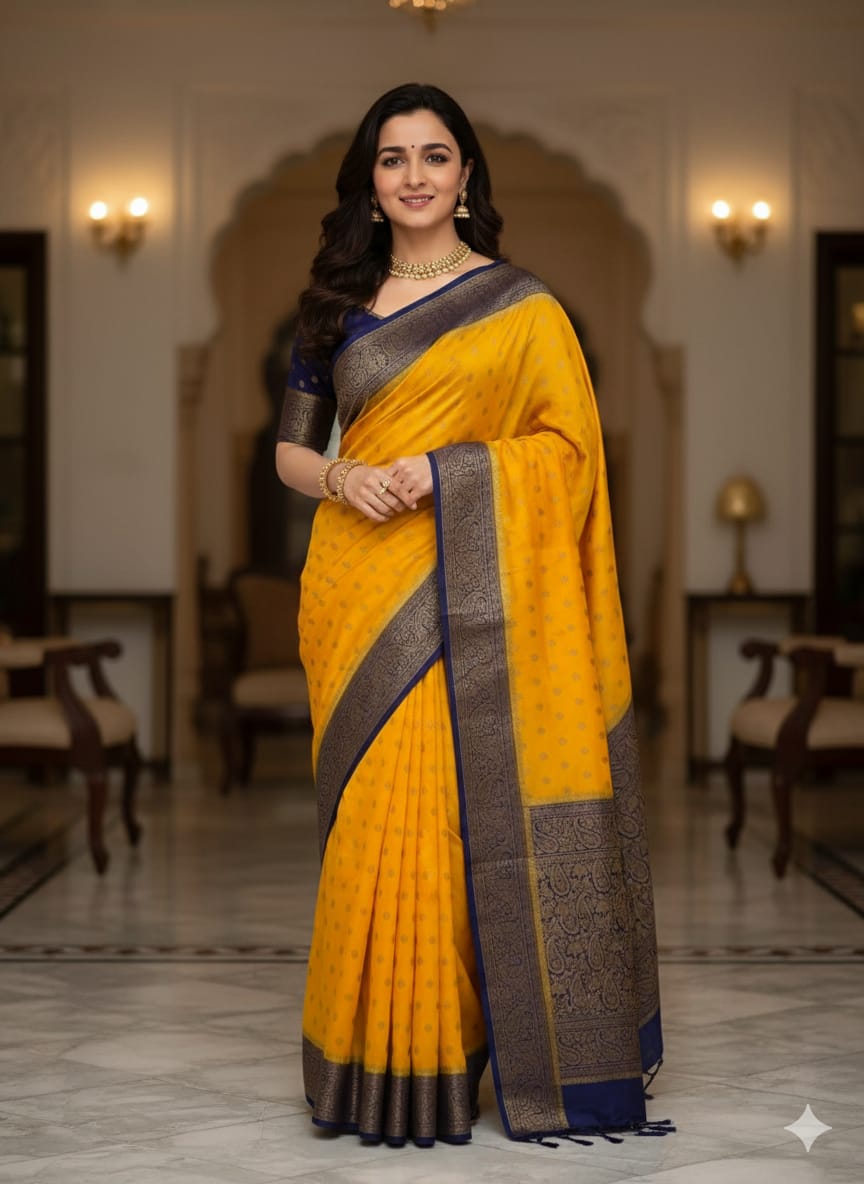 Banarasi Warm Soft Silk Saree