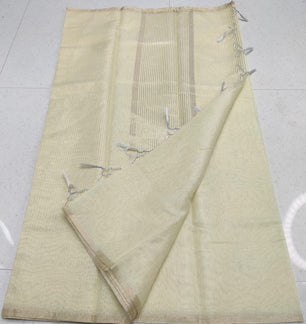 Chanderi Plain Saree