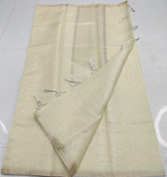 Chanderi Plain Saree
