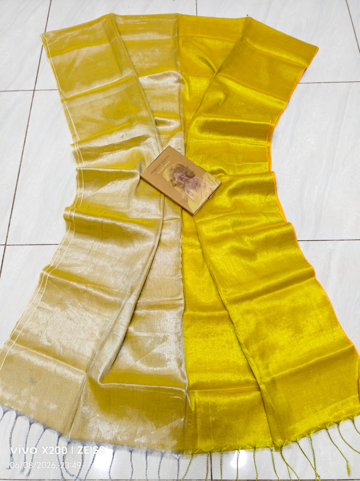 Tissue Cotton Saree