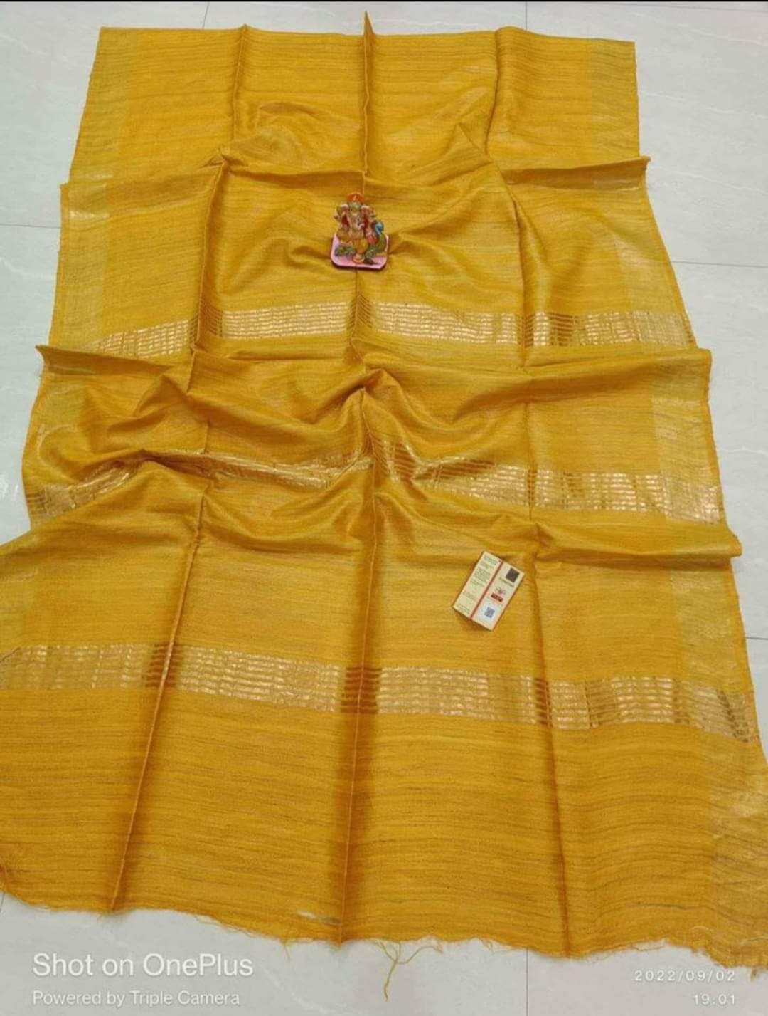 Pure Tussar Ghicha Silk Saree