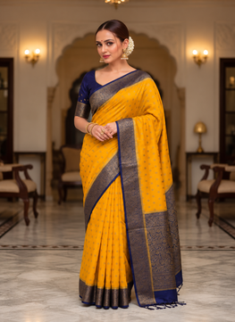 Banarasi Warm Soft Silk Saree