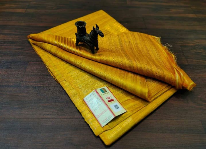 Pure Tussar Ghicha Silk Saree