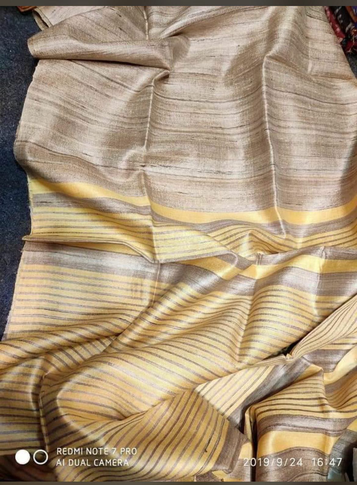 Tussar Ghicha Silk Saree