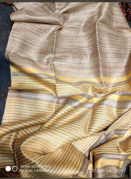 Tussar Ghicha Silk Saree