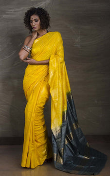 Tussar Ghicha Silk Saree