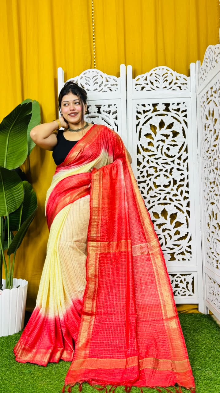 Mangalagiri Kota Silk Saree