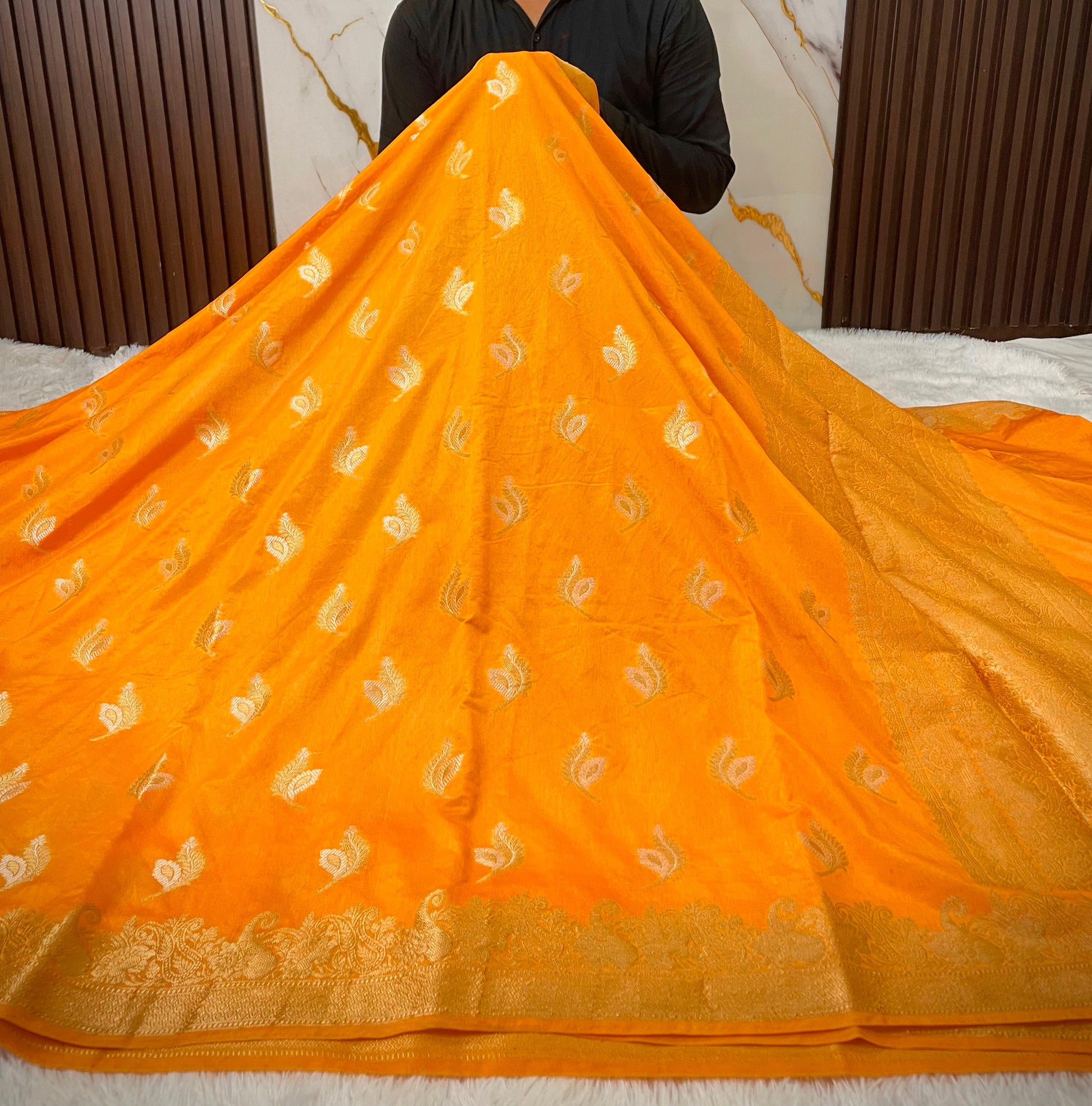 Banarasi Katan Dupion Silk Saree