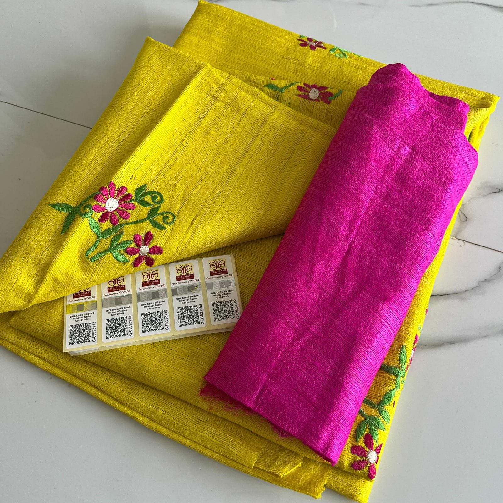 Tussar Ghicha Silk Saree