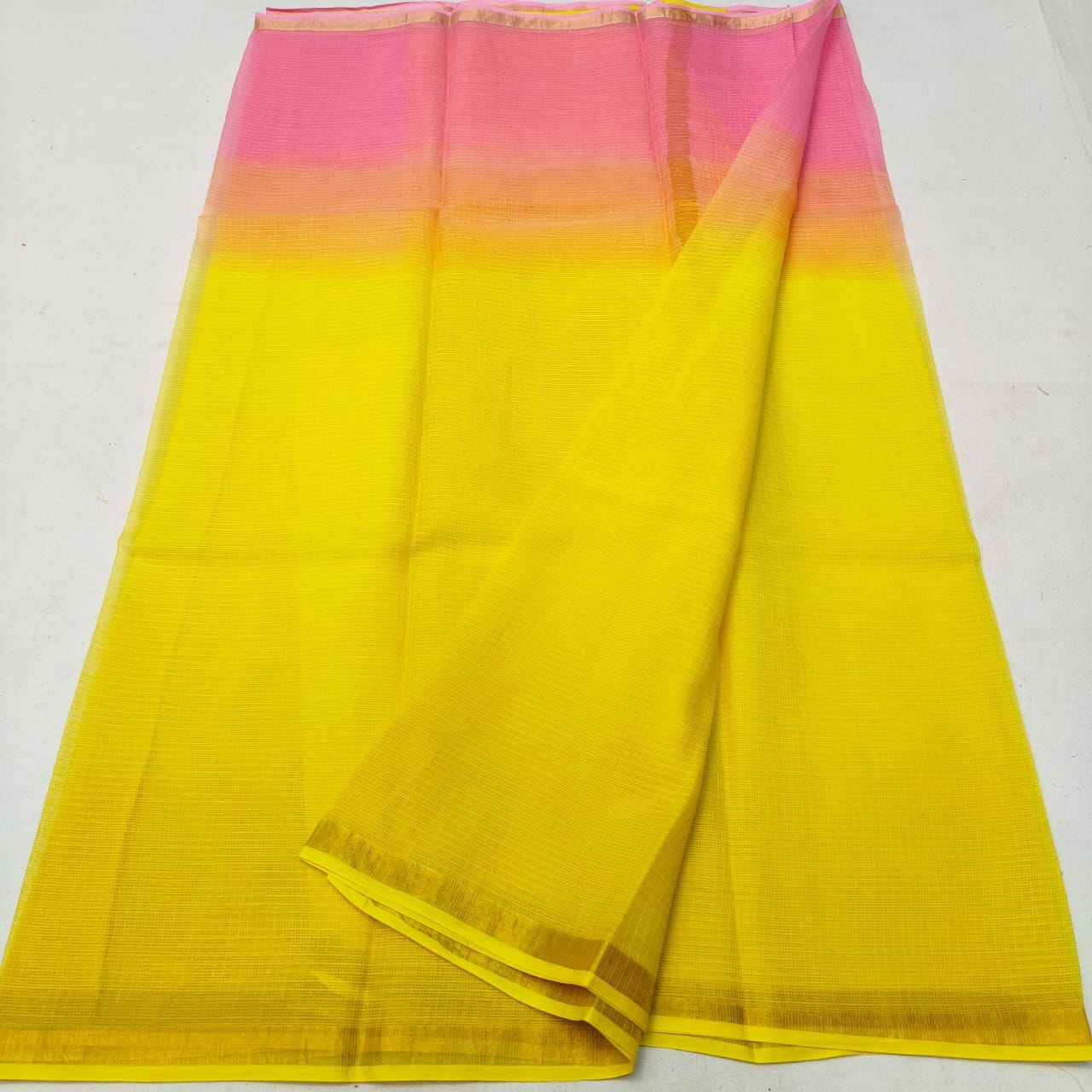 Kota Doria Silk Saree